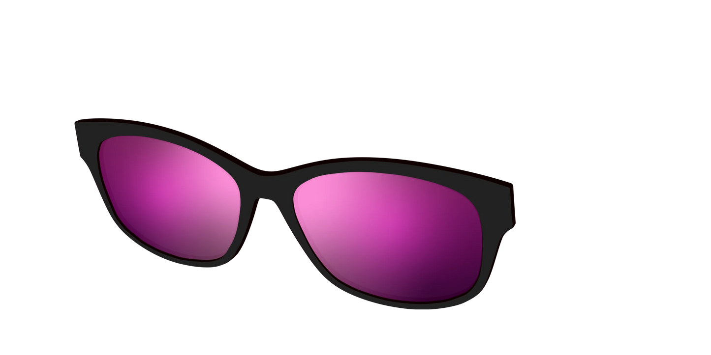 The Polarized Pink Reflective Sun Top