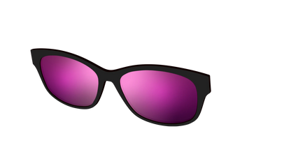 The Polarized Pink Reflective Sun Top