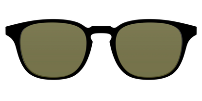 The Black with Green Racquet Sport Lens