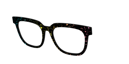 The Rainbow Foil Splatter