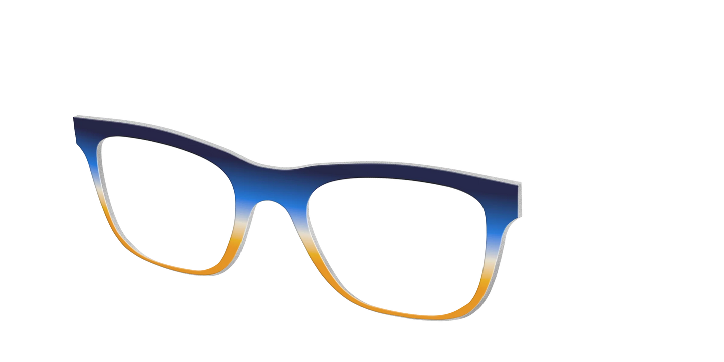The Royal Blue to Gold Gradient