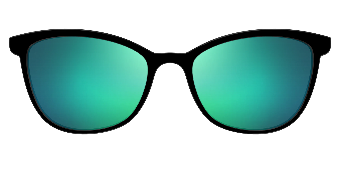 The Polarized Green Reflective Sun Top