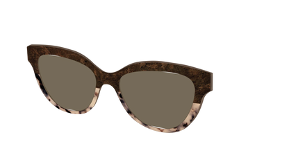 The Polarized Dark Oak Tortoise Split Sun Top