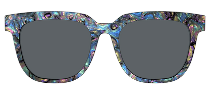 The Polarized Midnight Abalone Sun Top