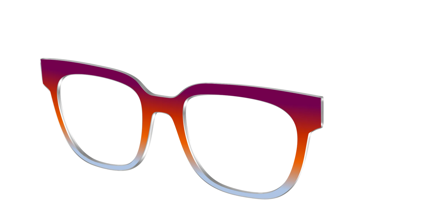 The Raspberry to Periwinkle Gradient