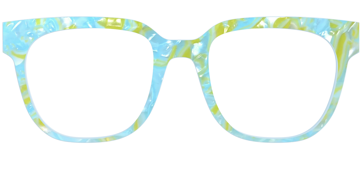 The Blue Lemonade Pearl Marble