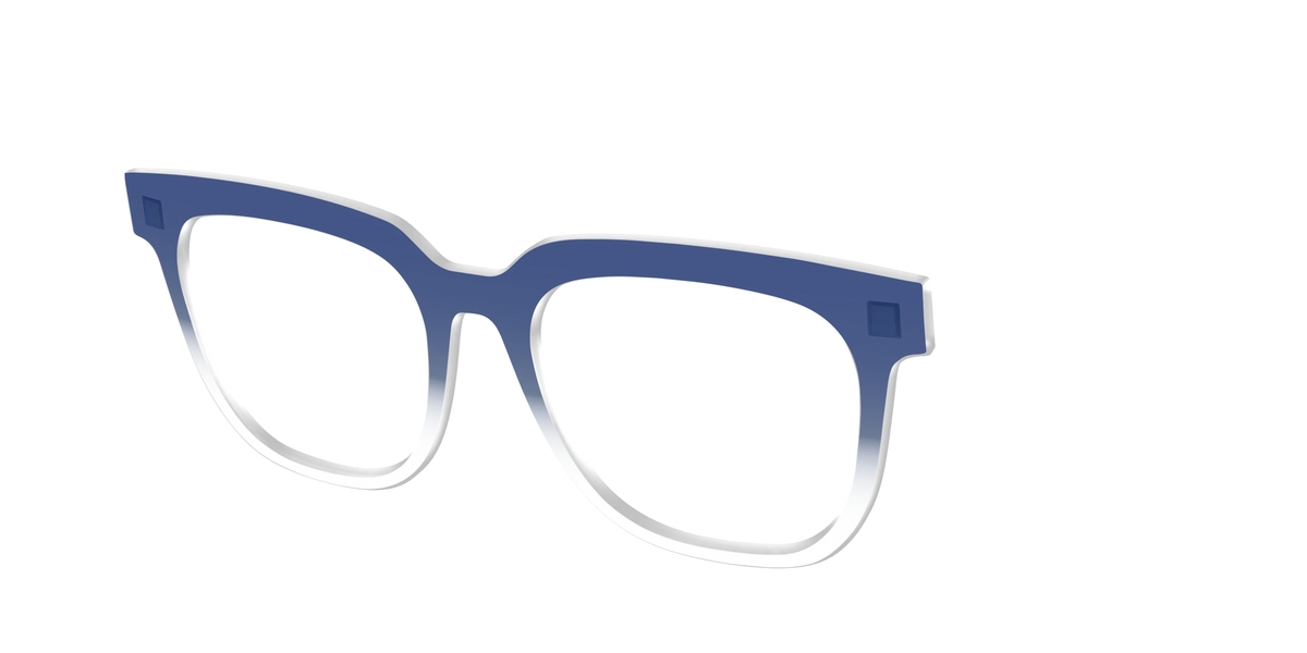The Navy Gradient Crystal
