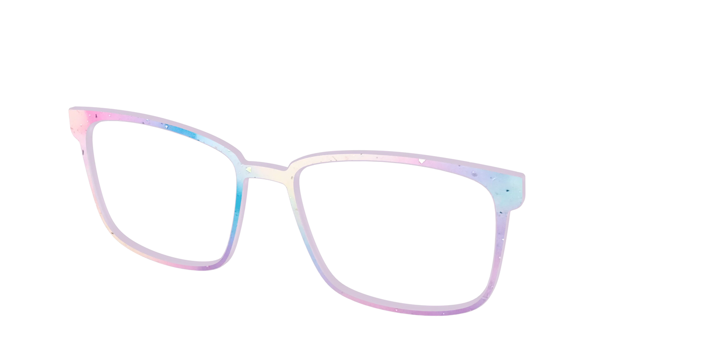 The Dreamy Pastel with Holographic Glitter