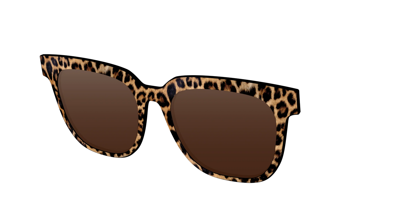 The Polarized Cheetah Spots Sun Top