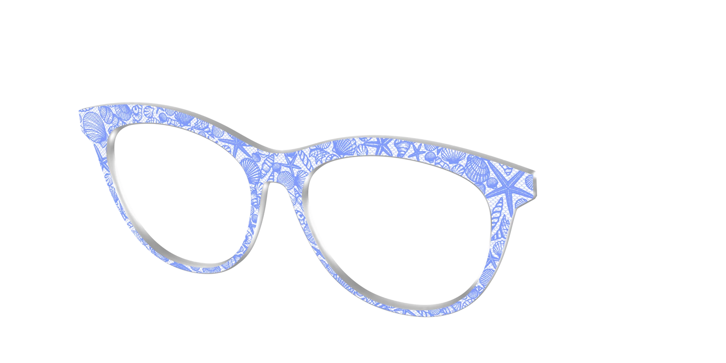 The Reef Blue Shell Lace