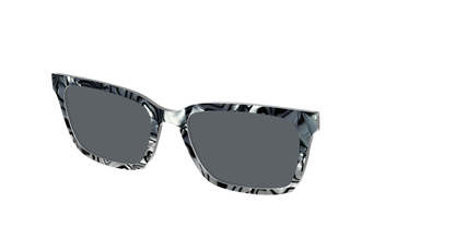 The Polarized Zebra Pearl Split Sun Top