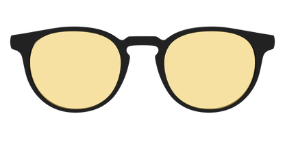 The Black With Citrine Yellow Lens