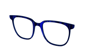 The Indigo Moire Stripes