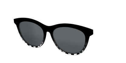 The Polarized Checkerboard Fade Sun Top