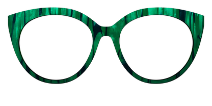 The Emerald Moire Stripes
