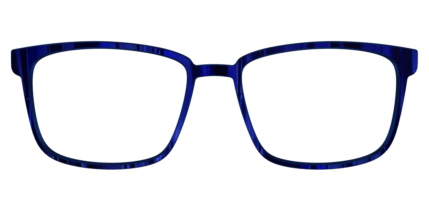 The Indigo Moire Stripes
