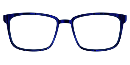 The Indigo Moire Stripes