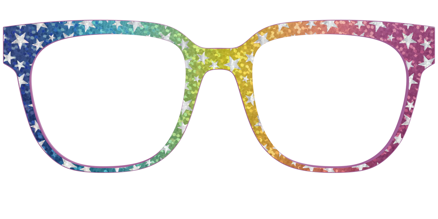 The Iridescent Rainbow Stars