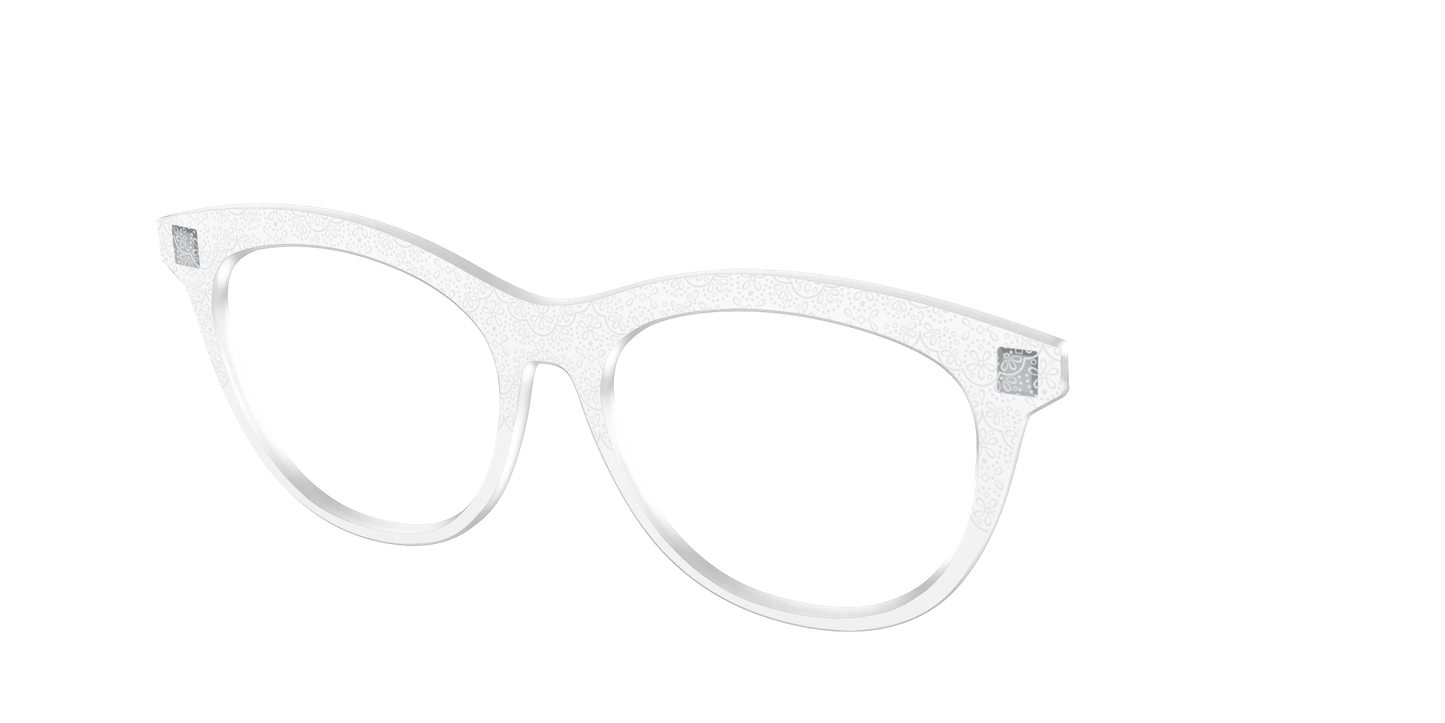 The White Eyelet Crystal