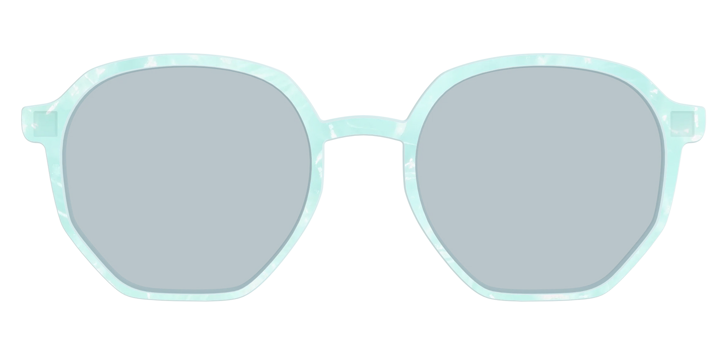 The Oceanic Pearl with Slate Blue Lens