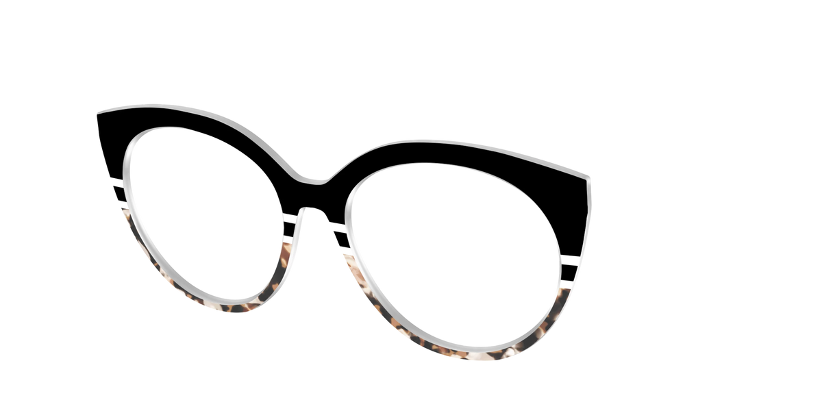 The Chic Tortoise Crystal Split