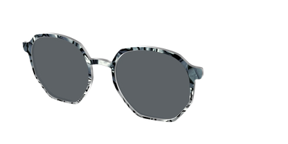 The Polarized Zebra Pearl Split Sun Top
