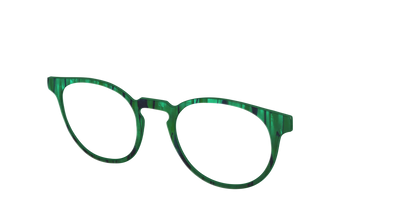The Emerald Moire Stripes
