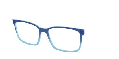 The Indigo to Sky Blue Gradient Crystal