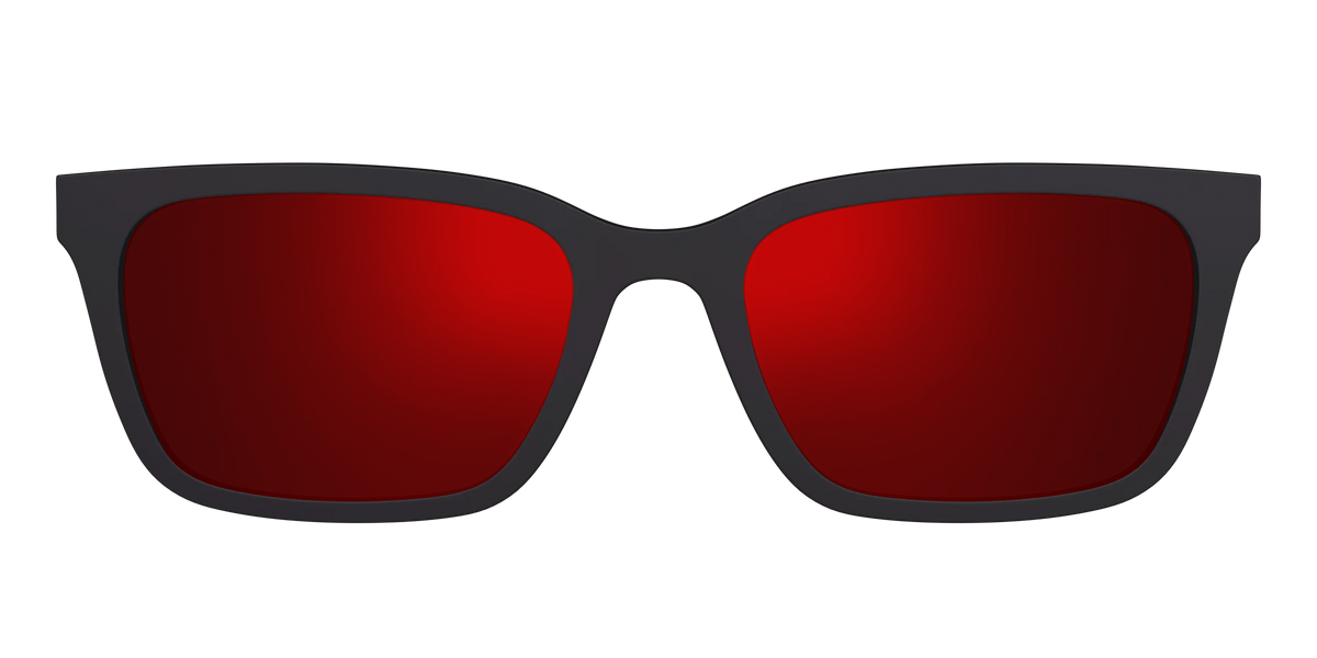 The Polarized Red Reflective Sun Top