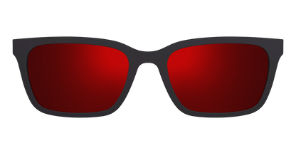 The Polarized Red Reflective Sun Top