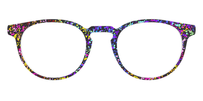 The Rainbow Splatter Black