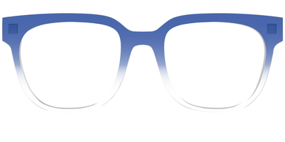 The Indigo Gradient Crystal