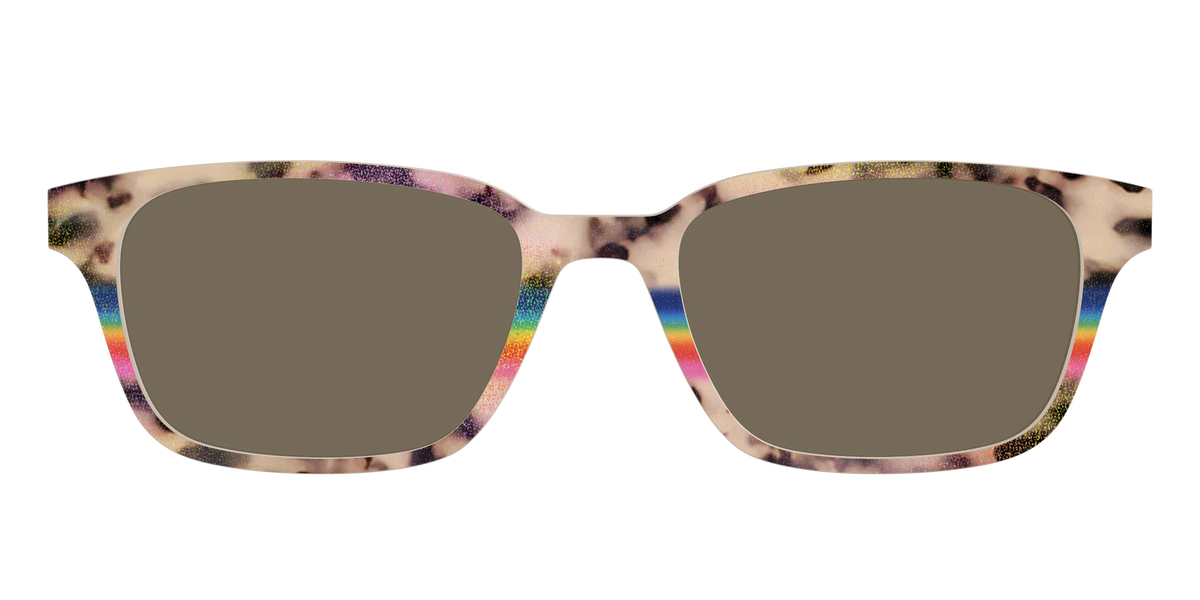 The Polarized Prism Split Tortoise Sun Top