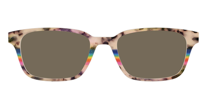 The Polarized Prism Split Tortoise Sun Top