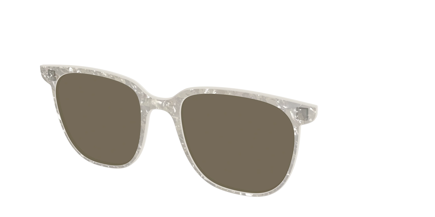 The Polarized White Quartz Pearl Sun Top
