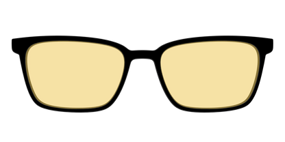 The Black With Citrine Yellow Lens
