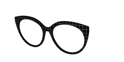 The Silver Iridescent Grid