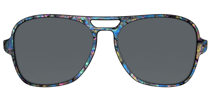 The Polarized Midnight Abalone Sun Top