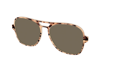 The Polarized Bisque Tortoise Split Sun Top