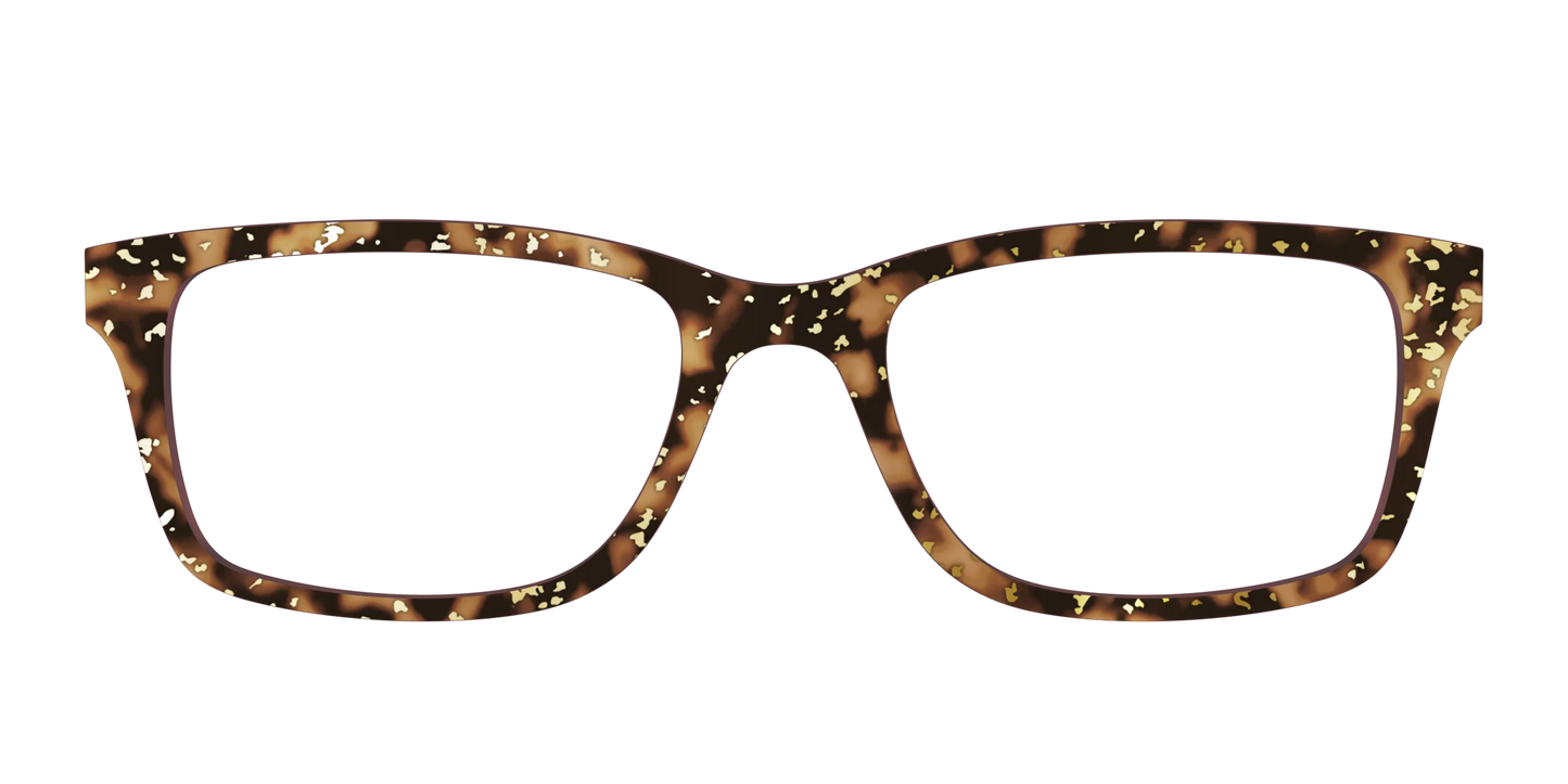The Sandalwood Tortoise with Gold Foil
