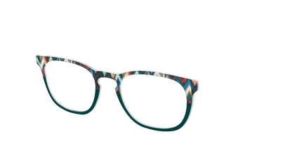 The Teal Ikat Split