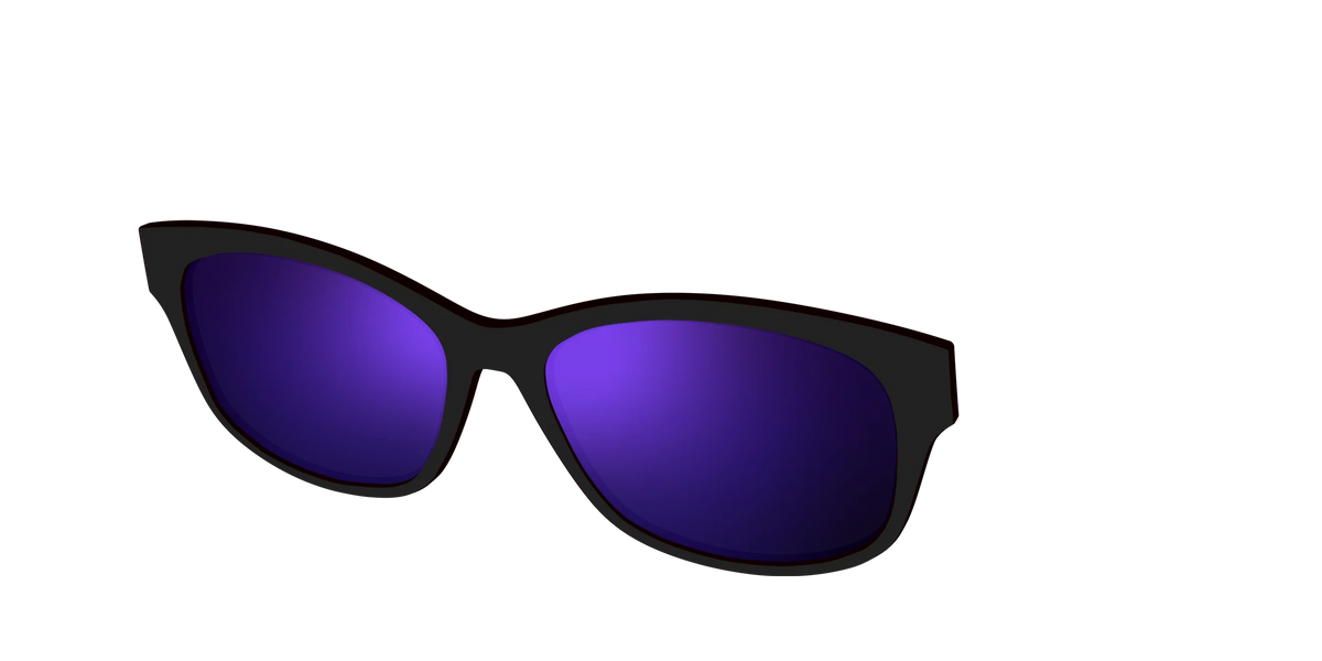The Polarized Purple Reflective Sun Top