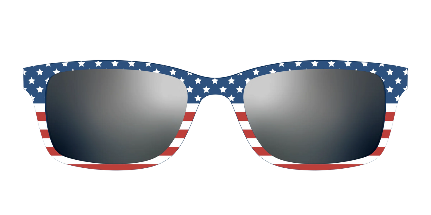 The Polarized Stars & Stripes Sun Top