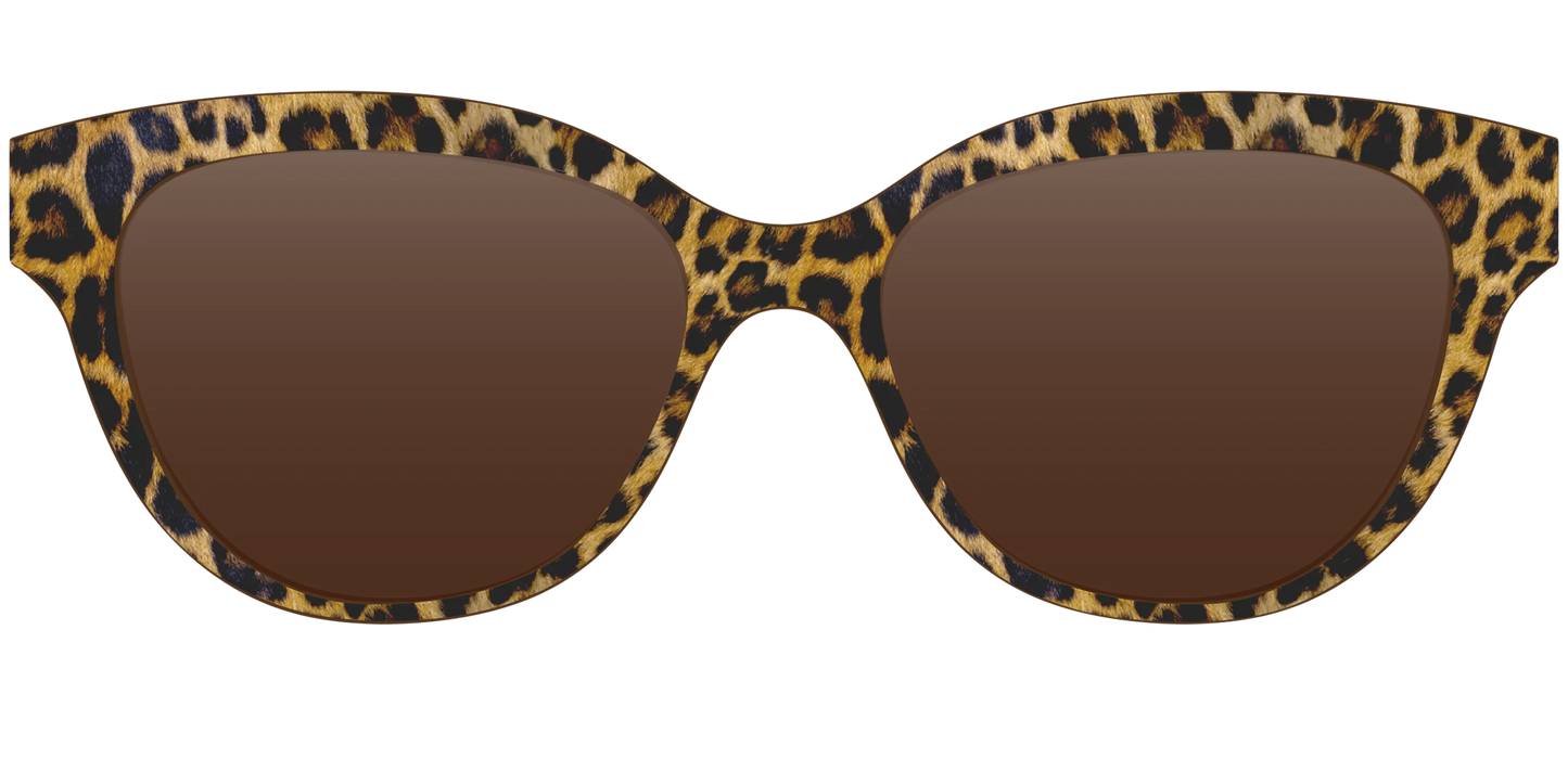 The Polarized Cheetah Spots Sun Top