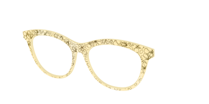 The Yellow Shimmer Petals with Gold Foil