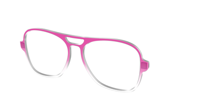 The Magenta Gradient Crystal