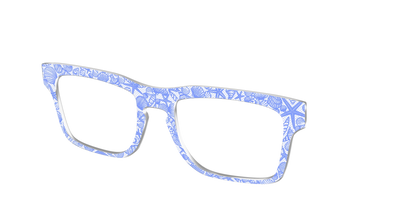 The Reef Blue Shell Lace