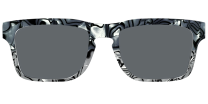 The Polarized Zebra Pearl Split Sun Top