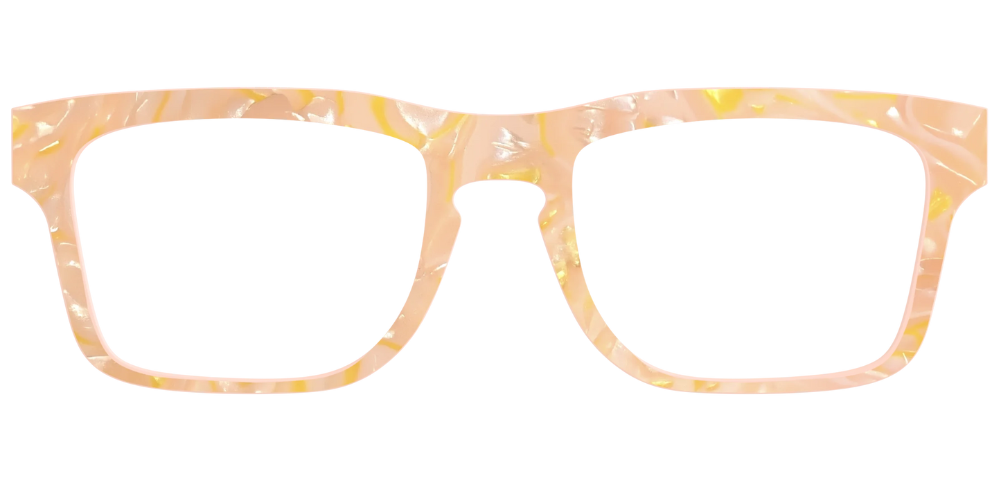 The Peach Creamsicle Pearl Marble