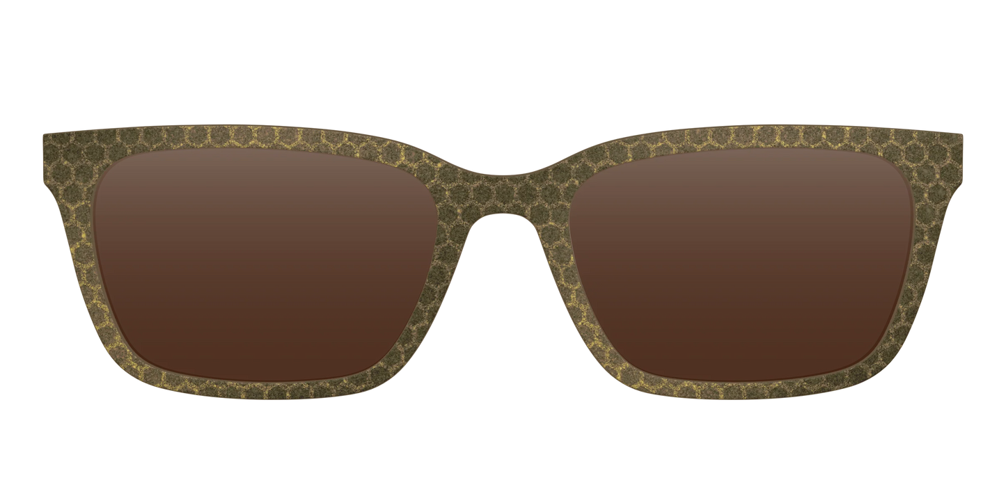 The Polarized Honeycomb Sun Top